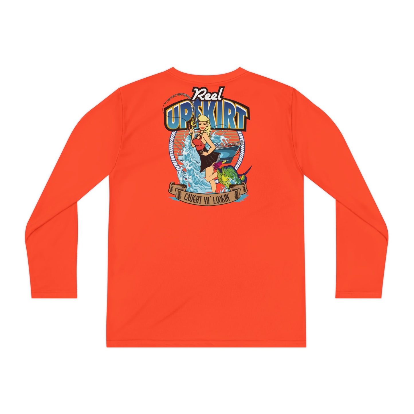 Kids Long Sleeve Tee - Pelagic Club and Caught Ya Lookin Design