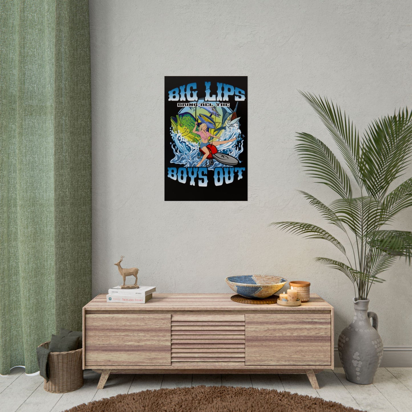 Rolled Posters Big Lips