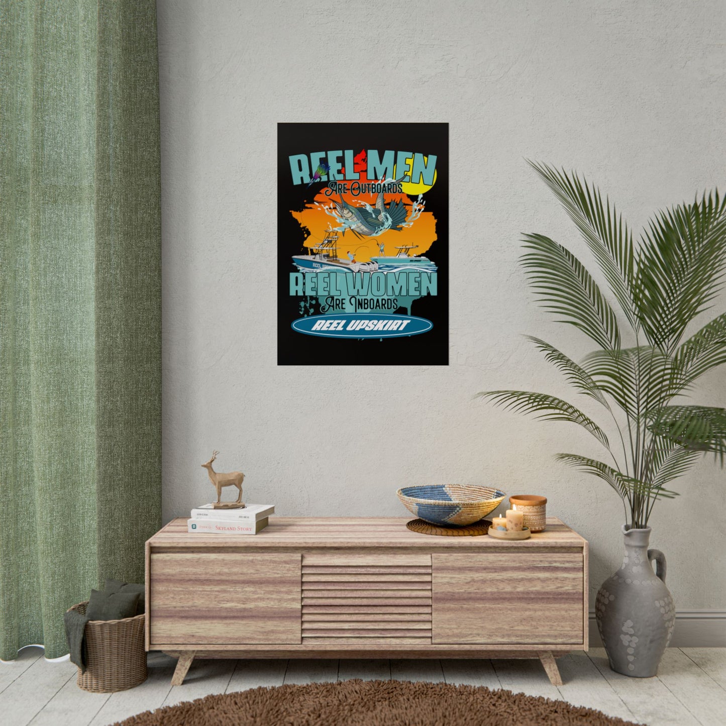 Reel Men/Women Rolled Posters
