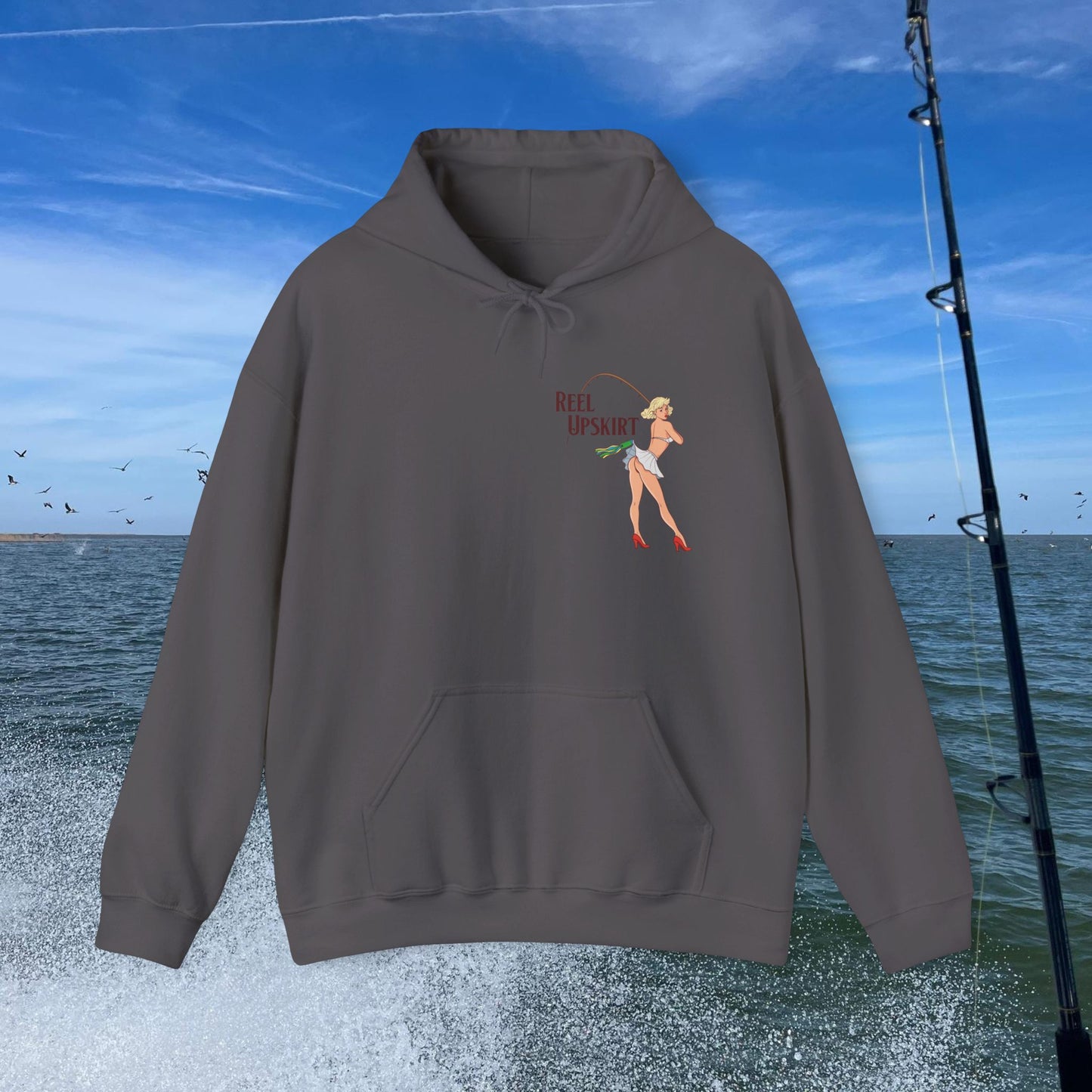 Boating Fishing Hoodie - 'Caught Ya Looking' Unisex Sweatshirt