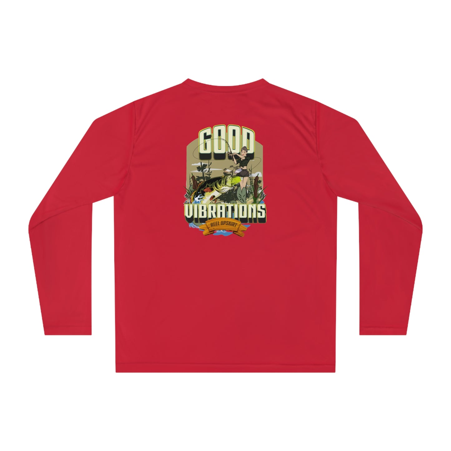 Performance Fishing Shirt - Good Vibrations Bass Fishing UPF-40