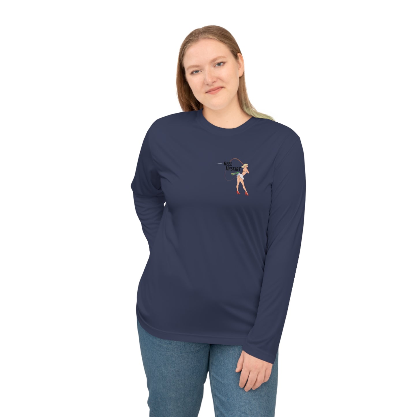 Big Rods Catch More Fish, Unisex Performance Long Sleeve Shirt UPF -40