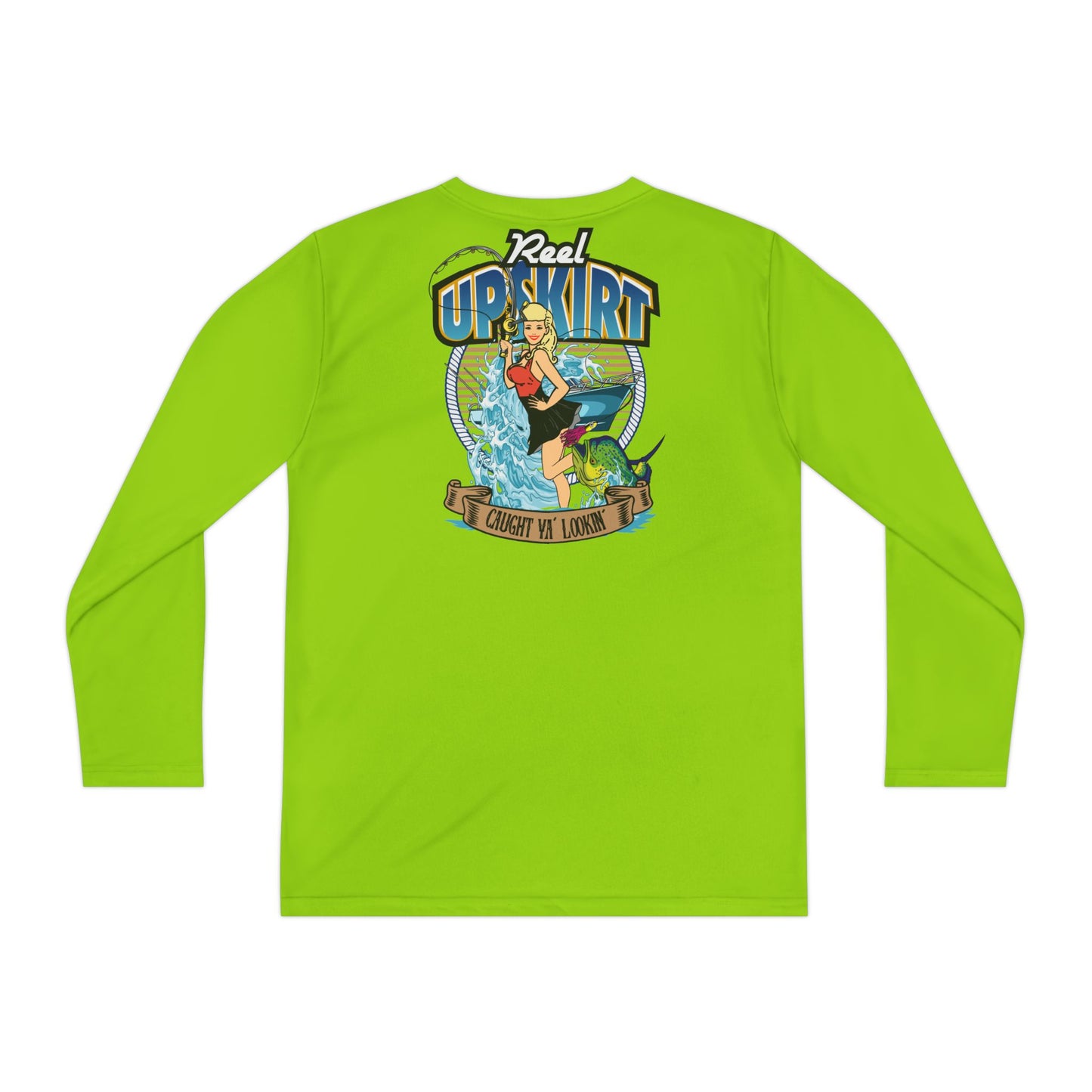 Kids Long Sleeve Tee - Pelagic Club and Caught Ya Lookin Design