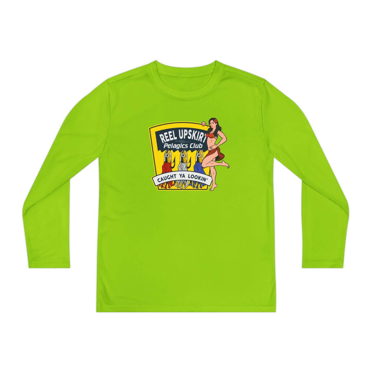 Kids Long Sleeve Tee - Pelagic Club and Caught Ya Lookin Design