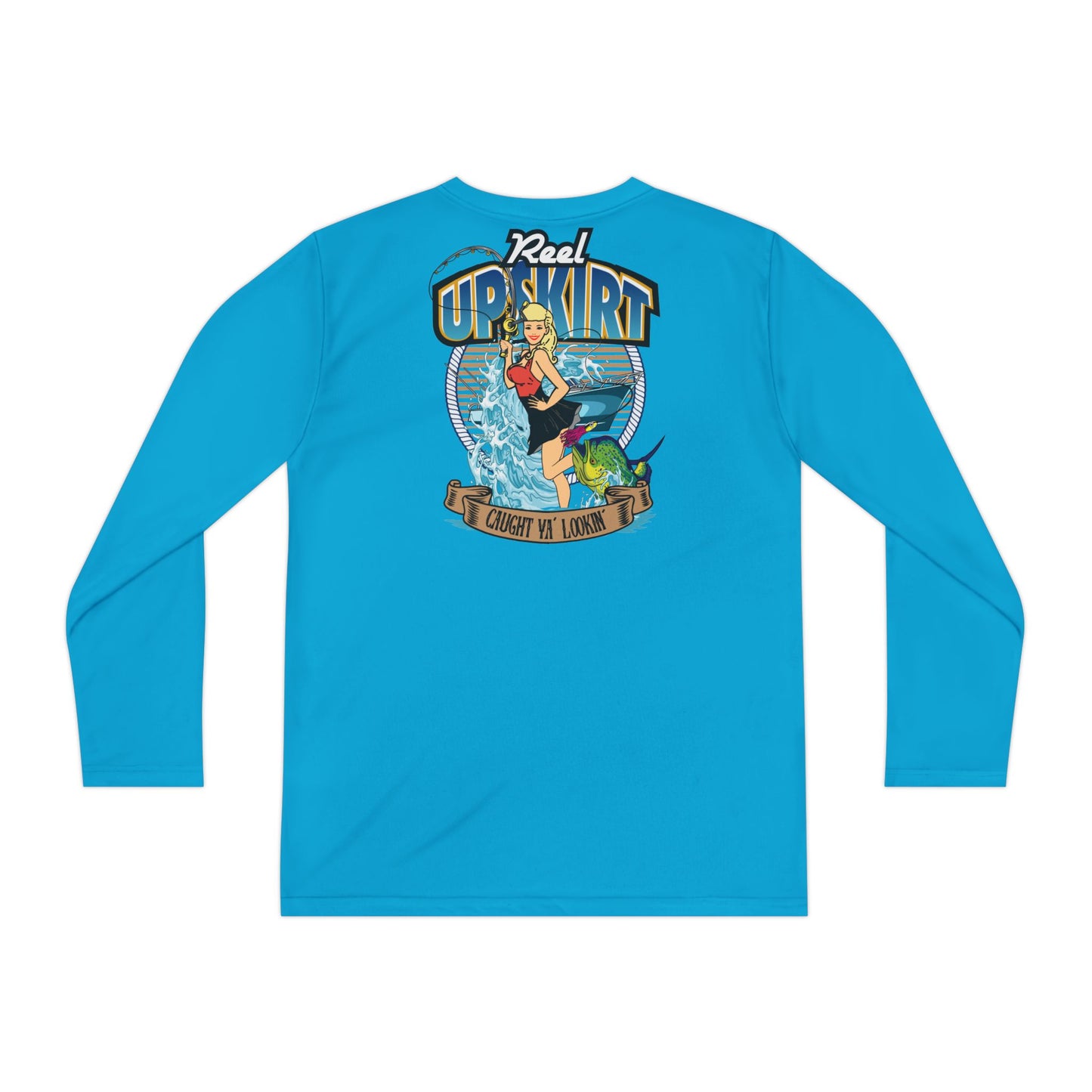Kids Long Sleeve Tee - Pelagic Club and Caught Ya Lookin Design