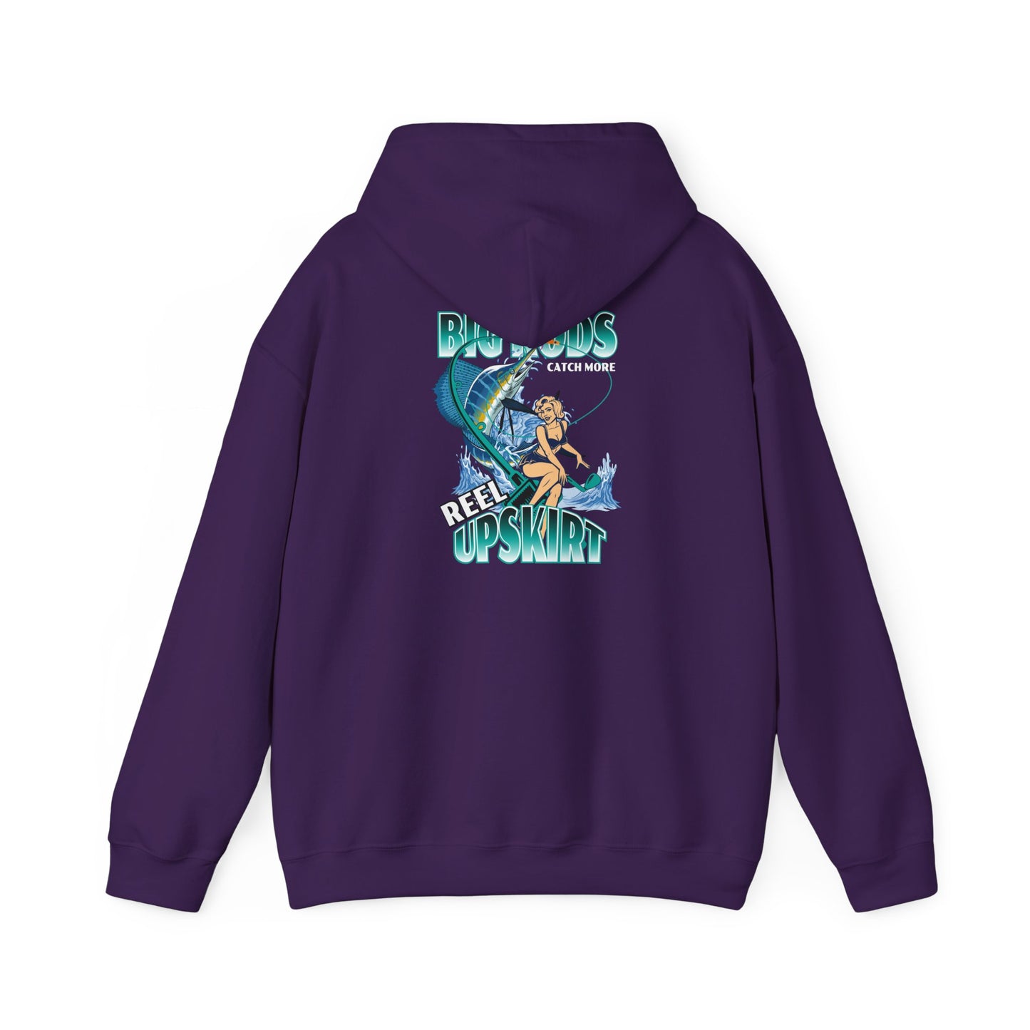Fishing Hoodie - Big Rods Catch More Fish
