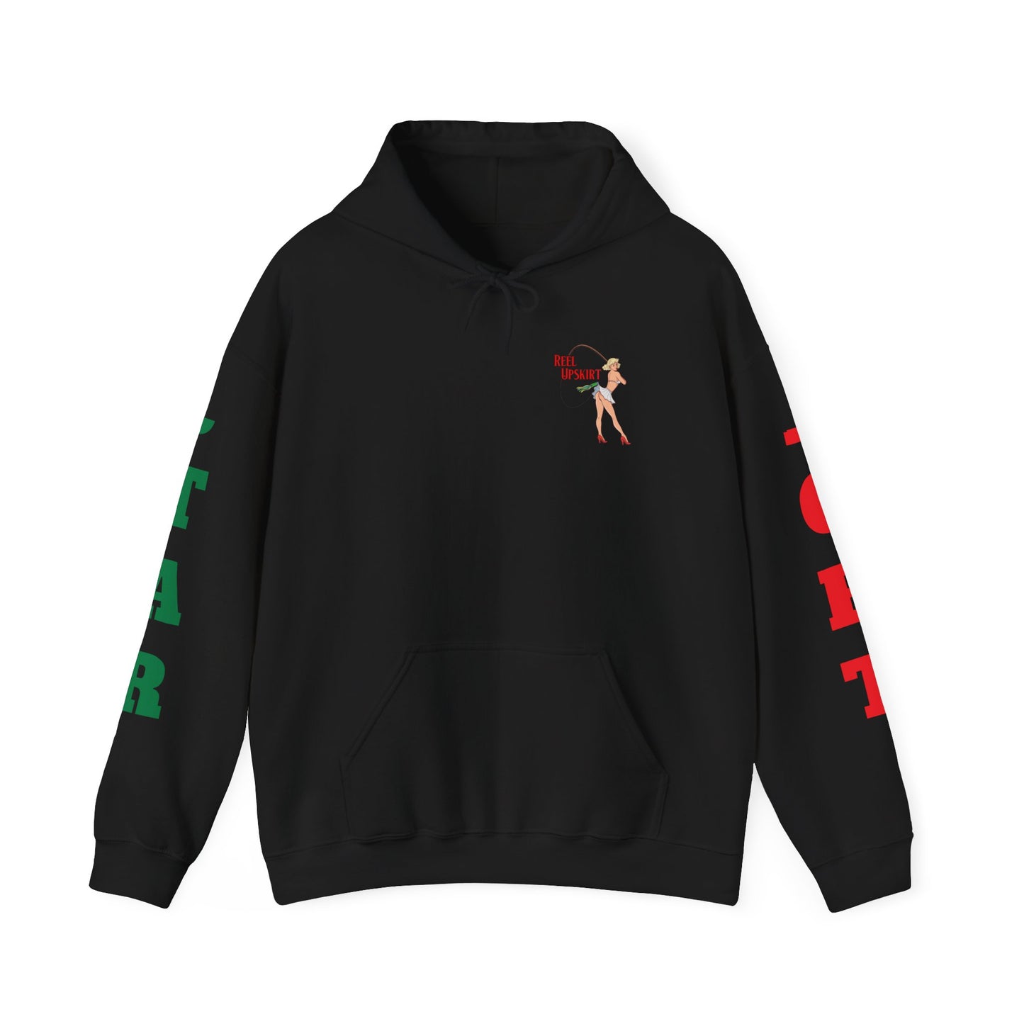 Big Lips Bring The Boys Out Hoodie Port/Star Sleeves