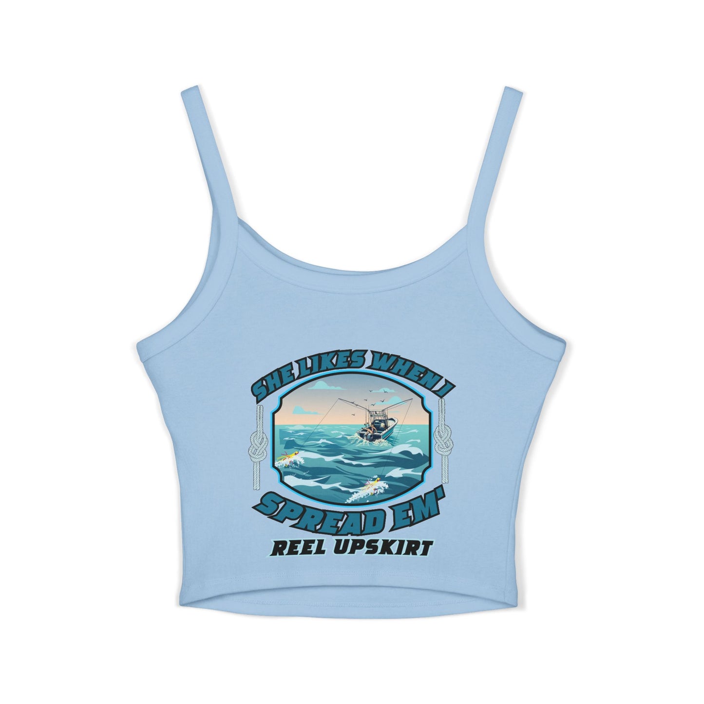 Tank Top - She Like's it When I Spread Em' Design