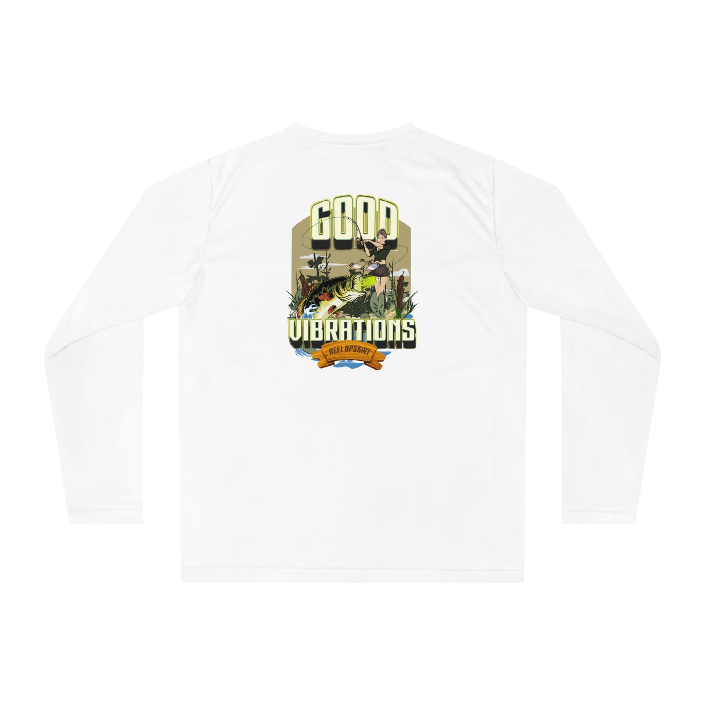 Performance Fishing Shirt - Good Vibrations Bass Fishing UPF-40