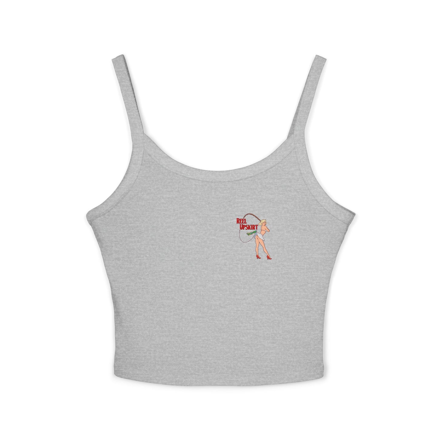 Spaghetti Strap Tank Top - Big Lips Bring The Boys Out