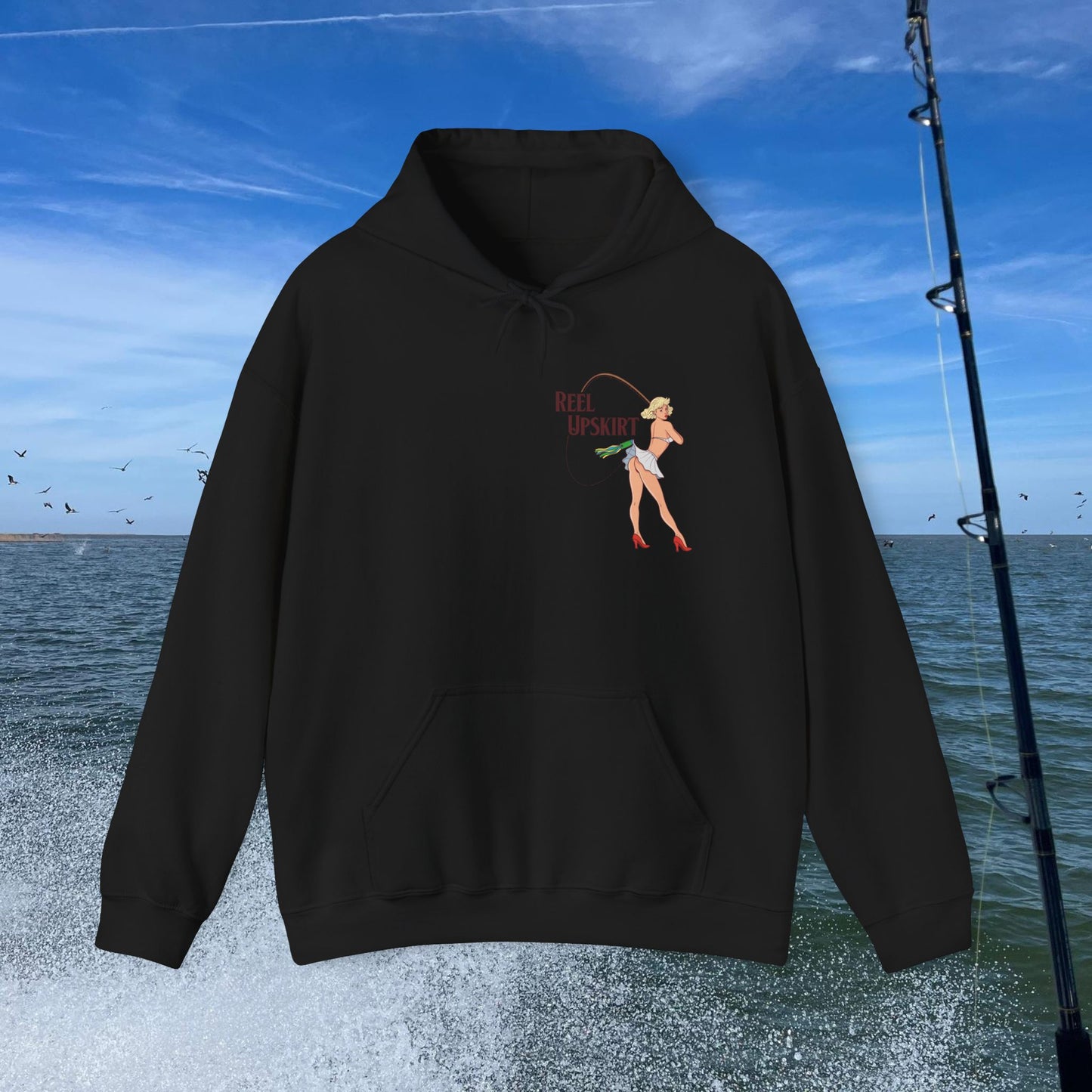 Boating Fishing Hoodie - 'Caught Ya Looking' Unisex Sweatshirt