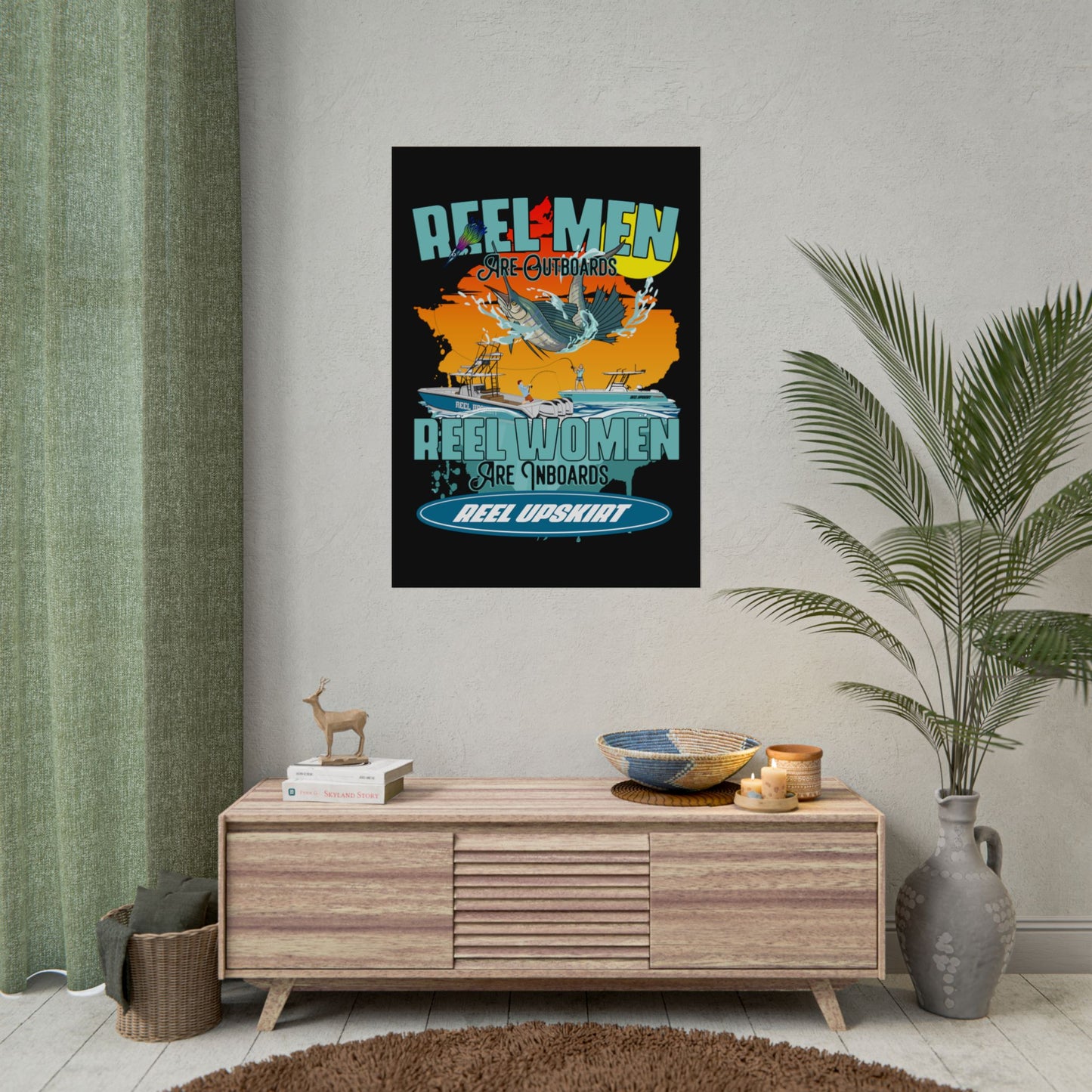 Reel Men/Women Rolled Posters