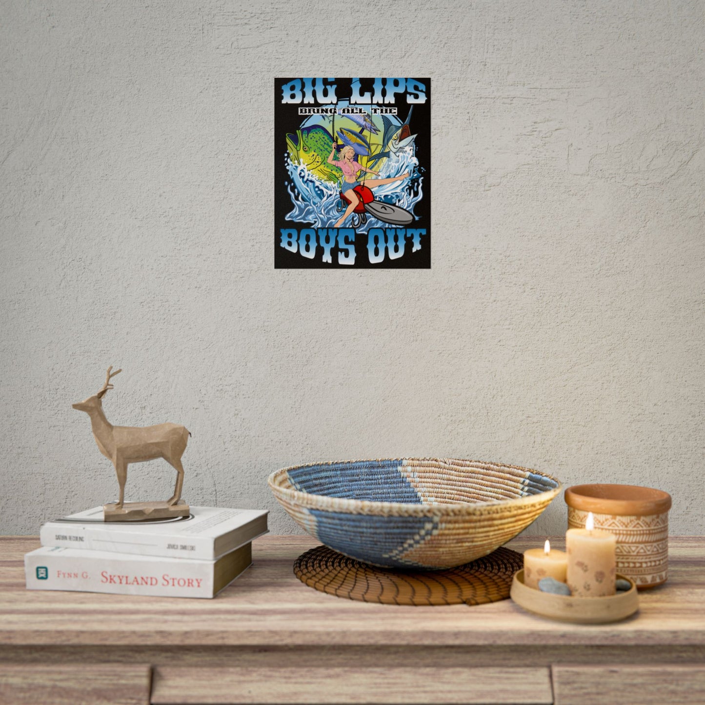 Rolled Posters Big Lips