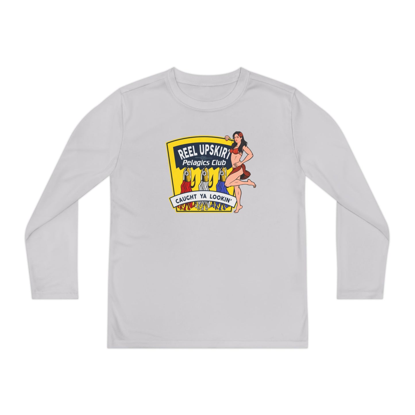 Kids Long Sleeve Tee - Pelagic Club and Caught Ya Lookin Design