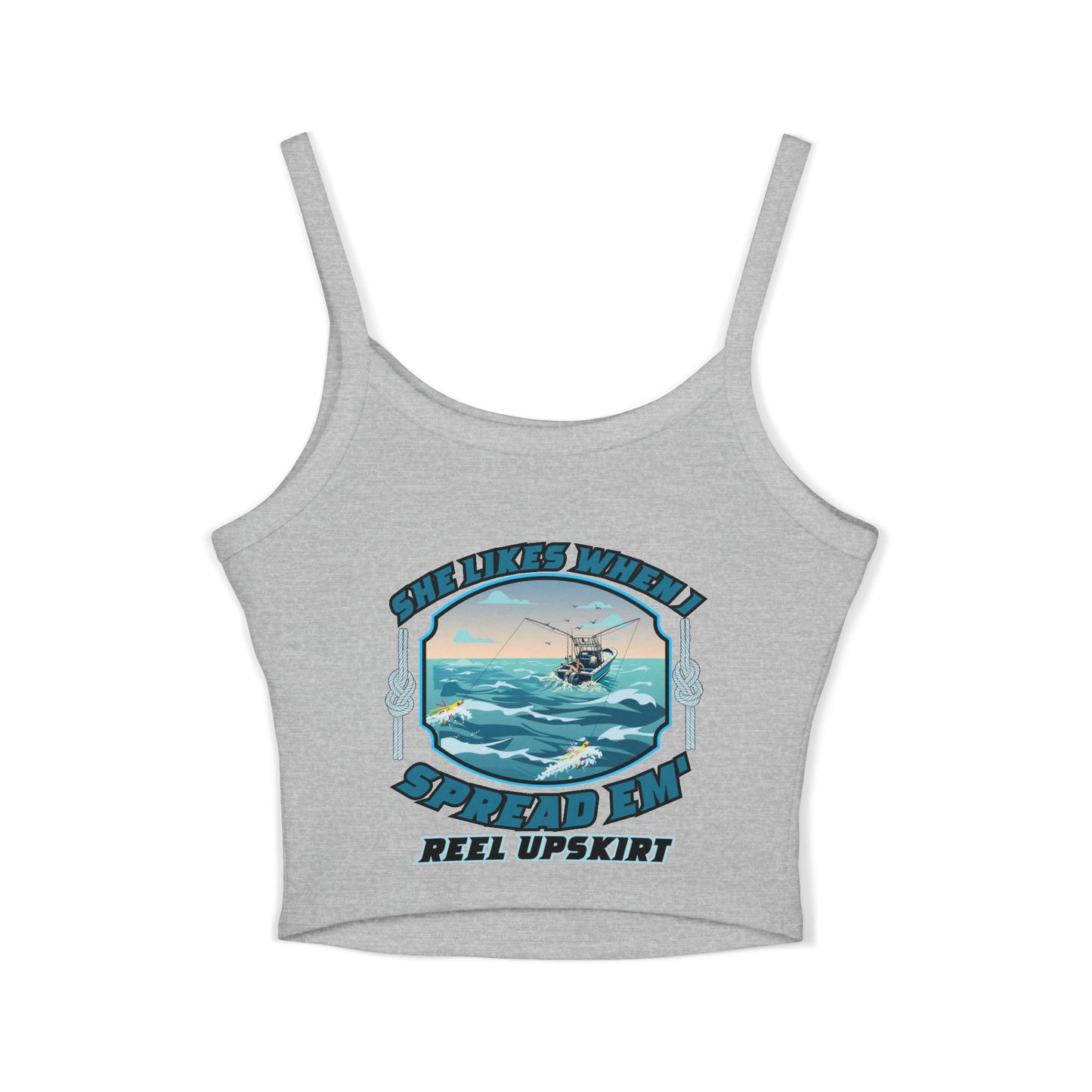Tank Top - She Like's it When I Spread Em' Design