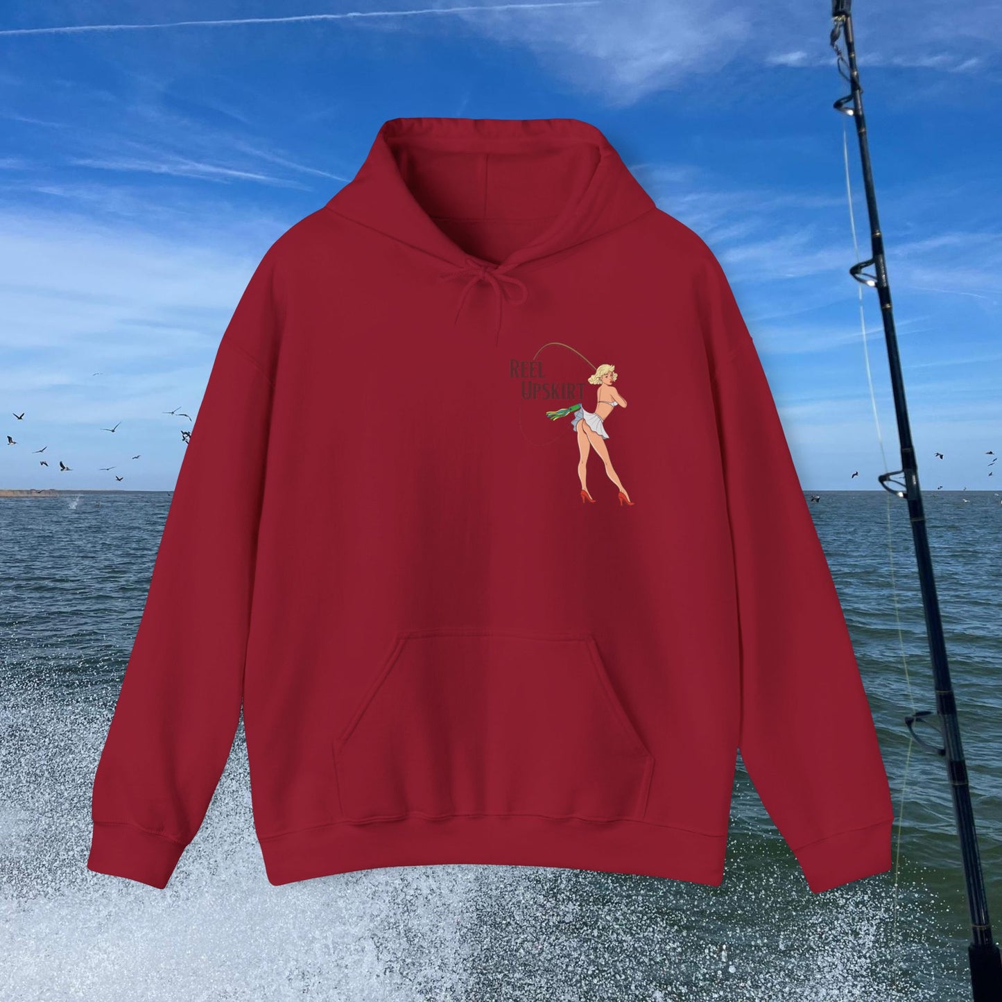 Boating Fishing Hoodie - 'Caught Ya Looking' Unisex Sweatshirt