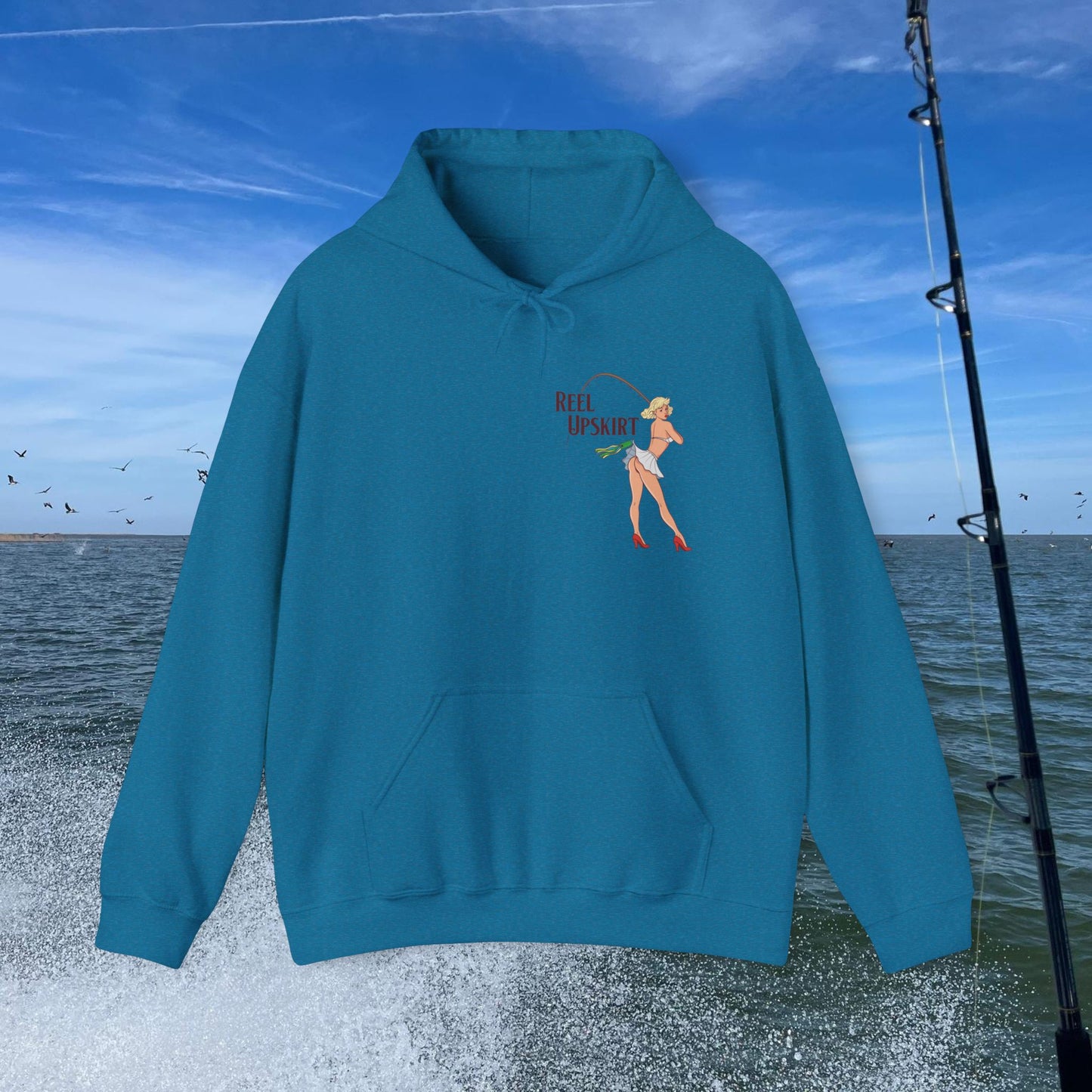 Boating Fishing Hoodie - 'Caught Ya Looking' Unisex Sweatshirt