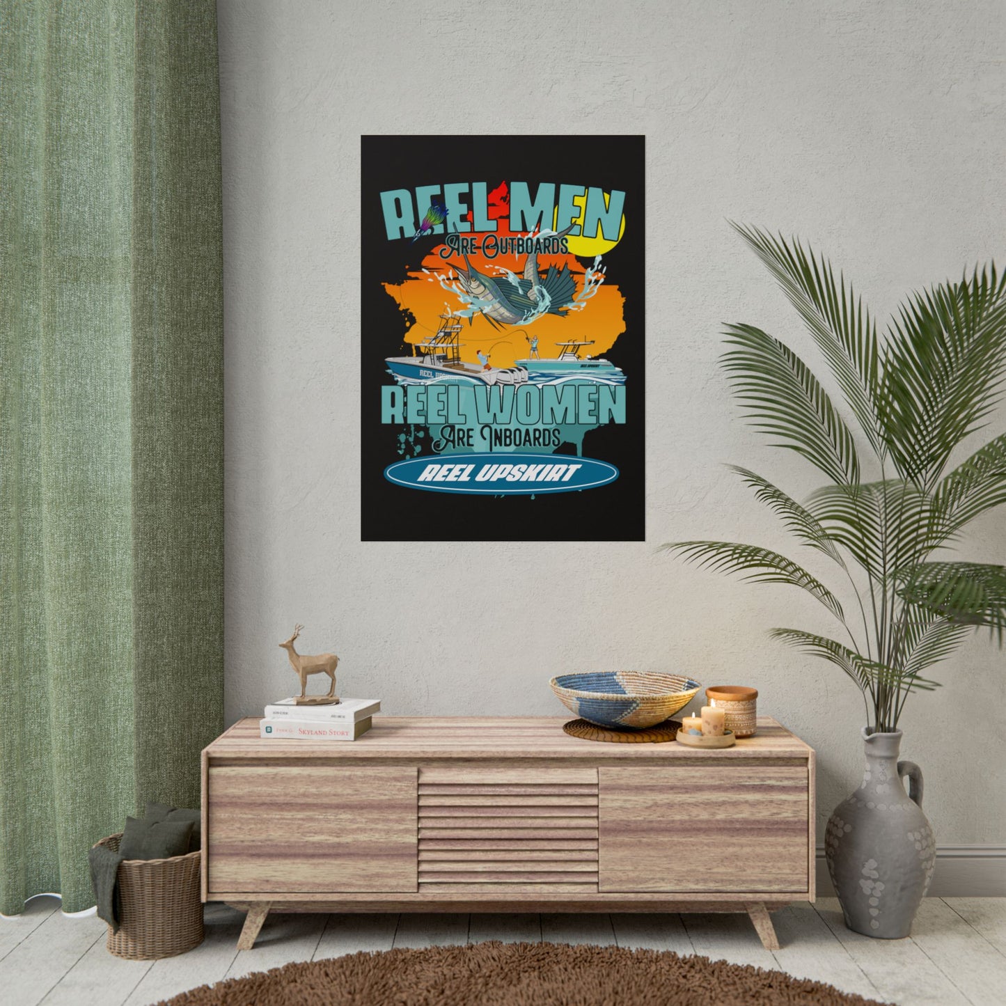 Reel Men/Women Rolled Posters