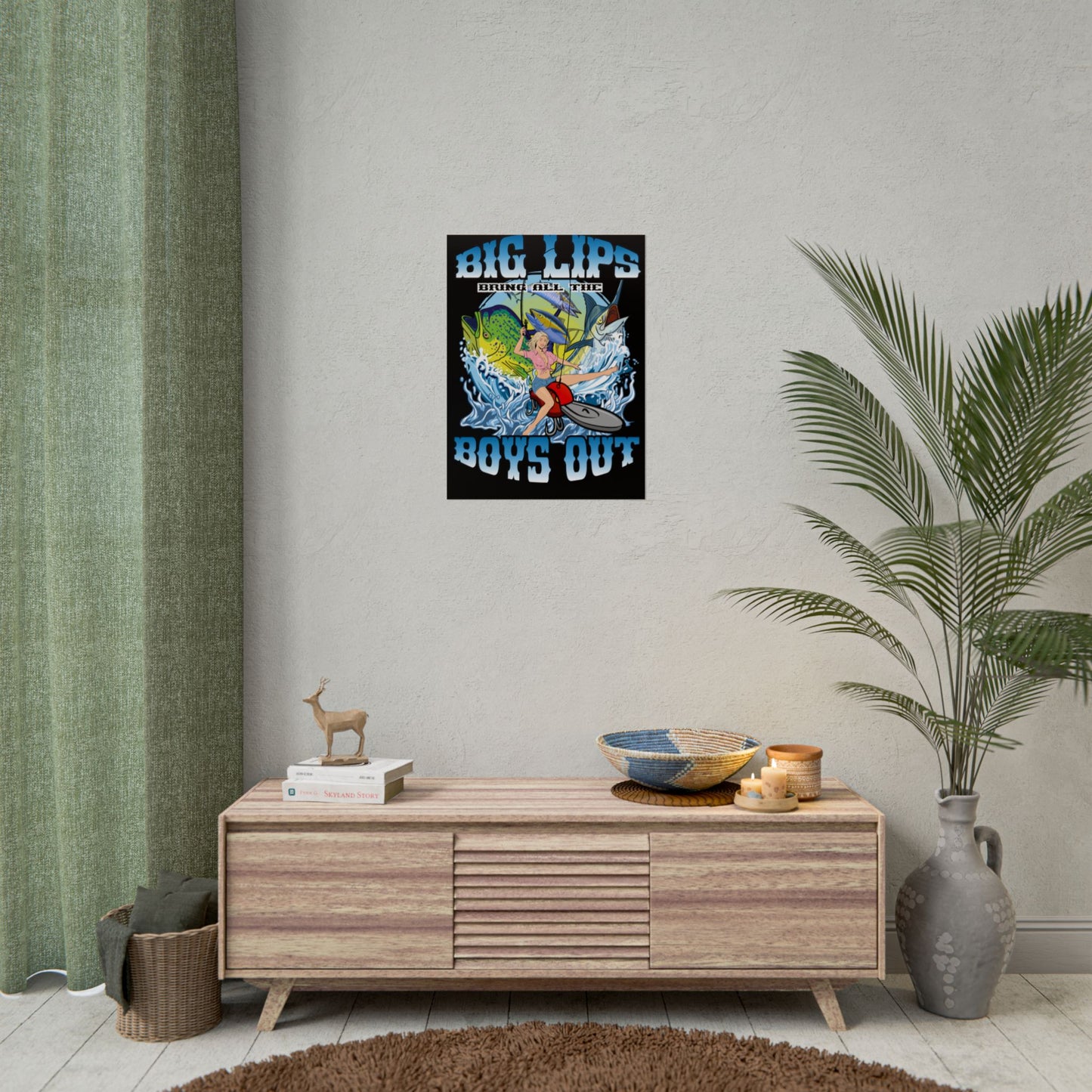 Rolled Posters Big Lips