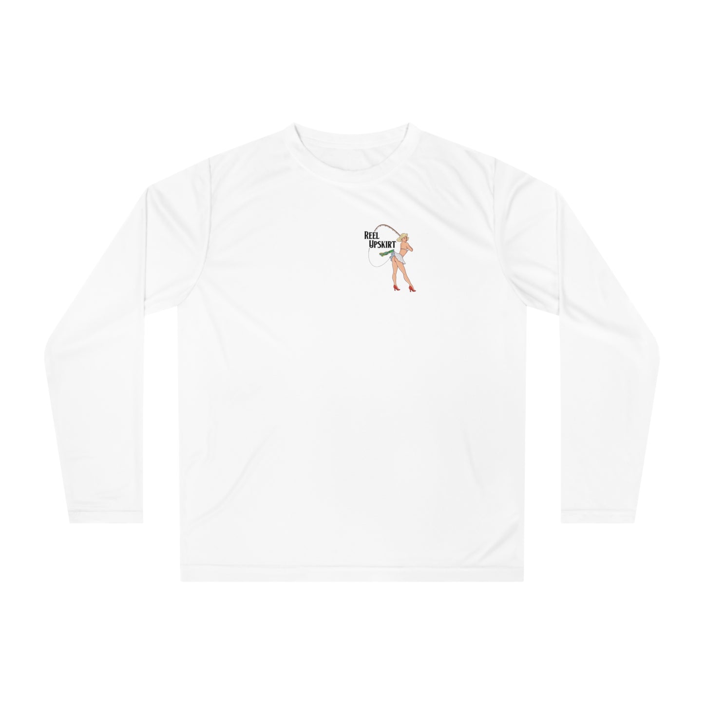 Big Rods Catch More Fish, Unisex Performance Long Sleeve Shirt UPF -40