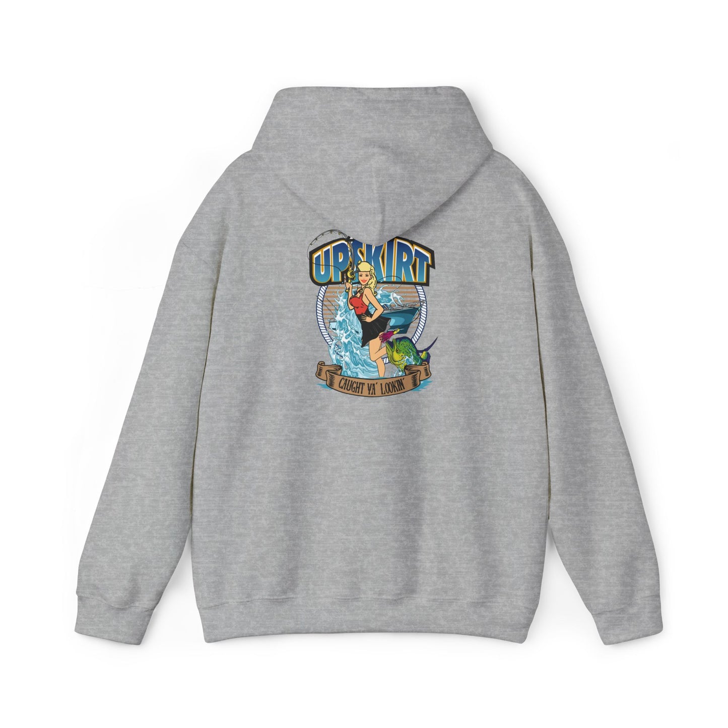 Boating Fishing Hoodie - 'Caught Ya Looking' Unisex Sweatshirt