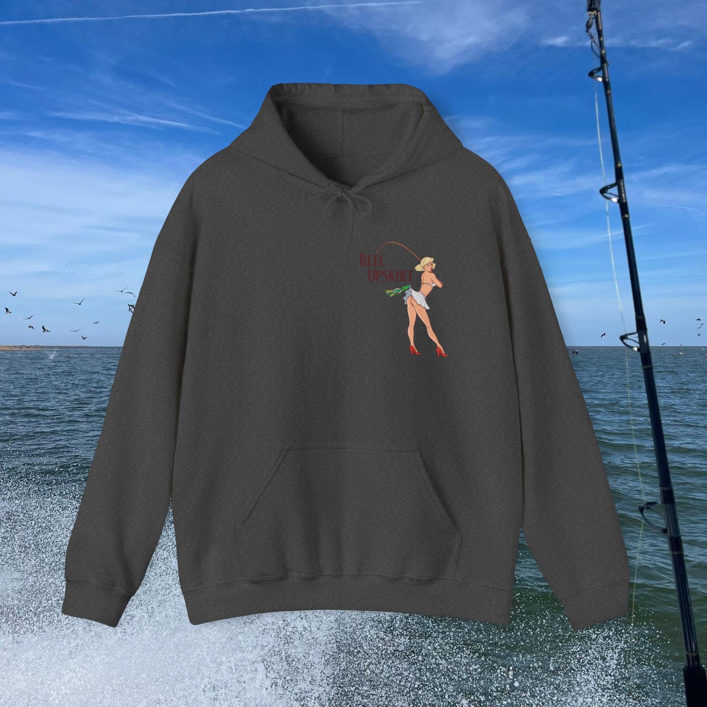 Boating Fishing Hoodie - 'Caught Ya Looking' Unisex Sweatshirt
