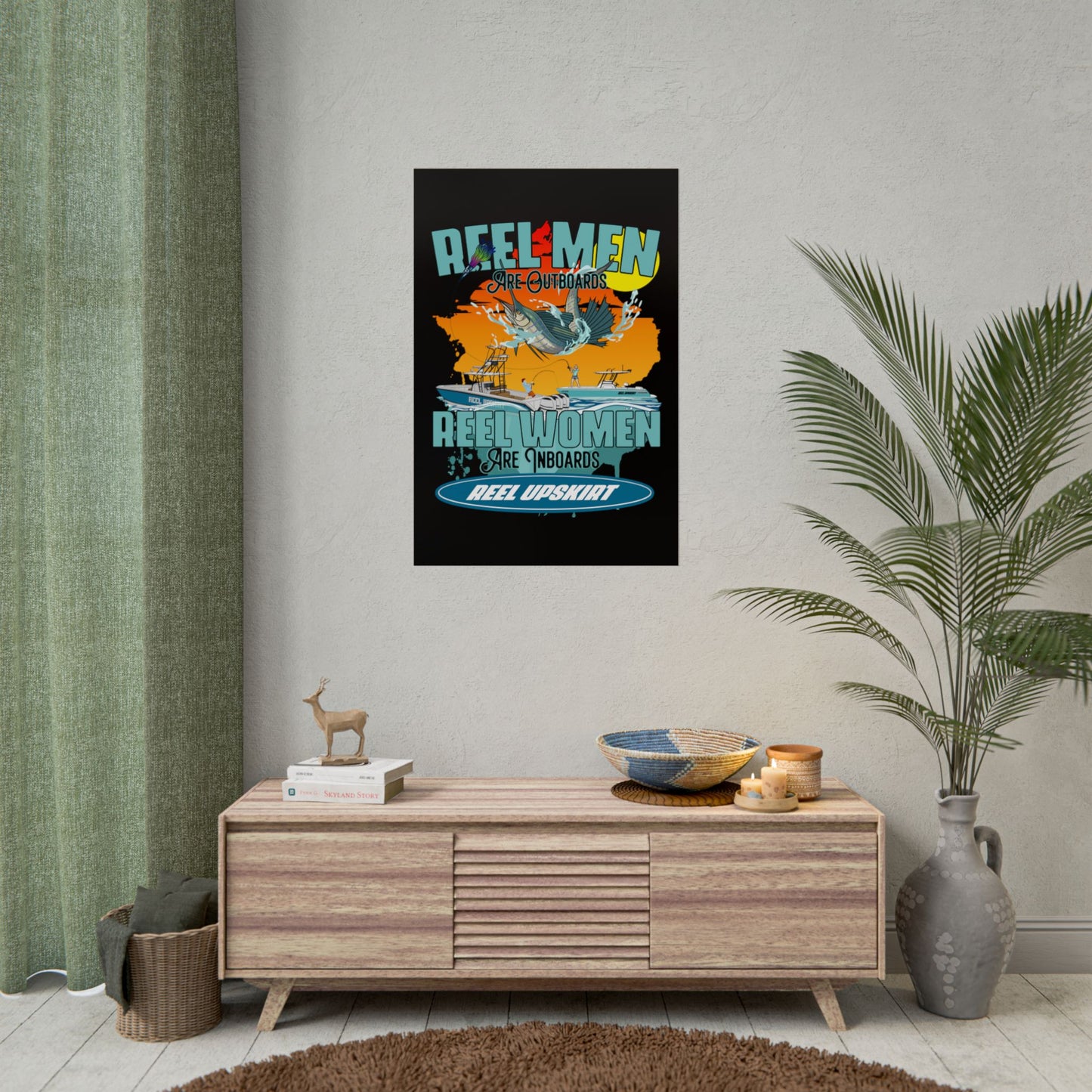Reel Men/Women Rolled Posters