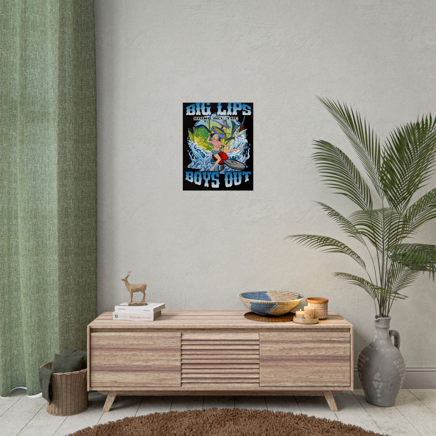 Rolled Posters Big Lips