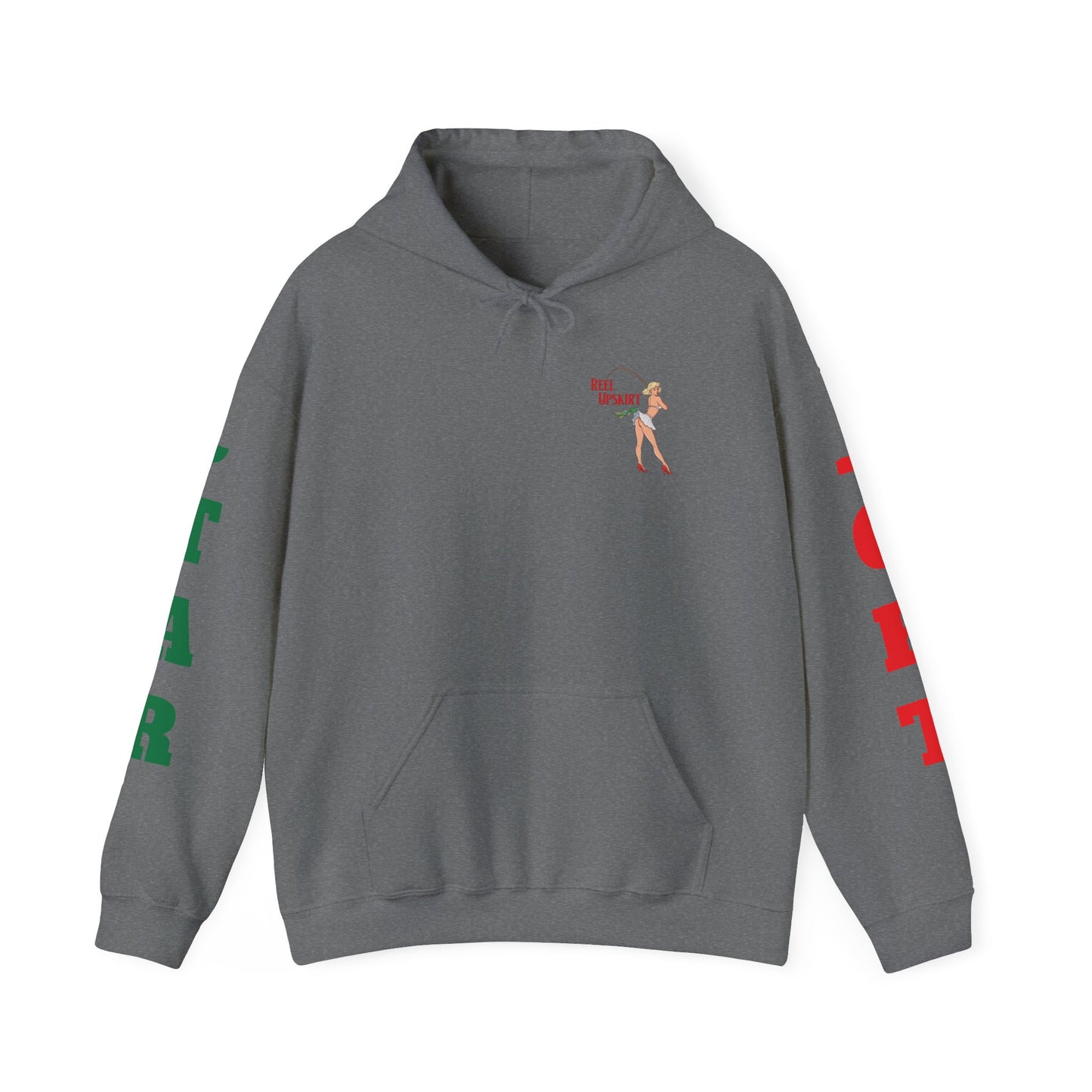 Big Lips Bring The Boys Out Hoodie Port/Star Sleeves