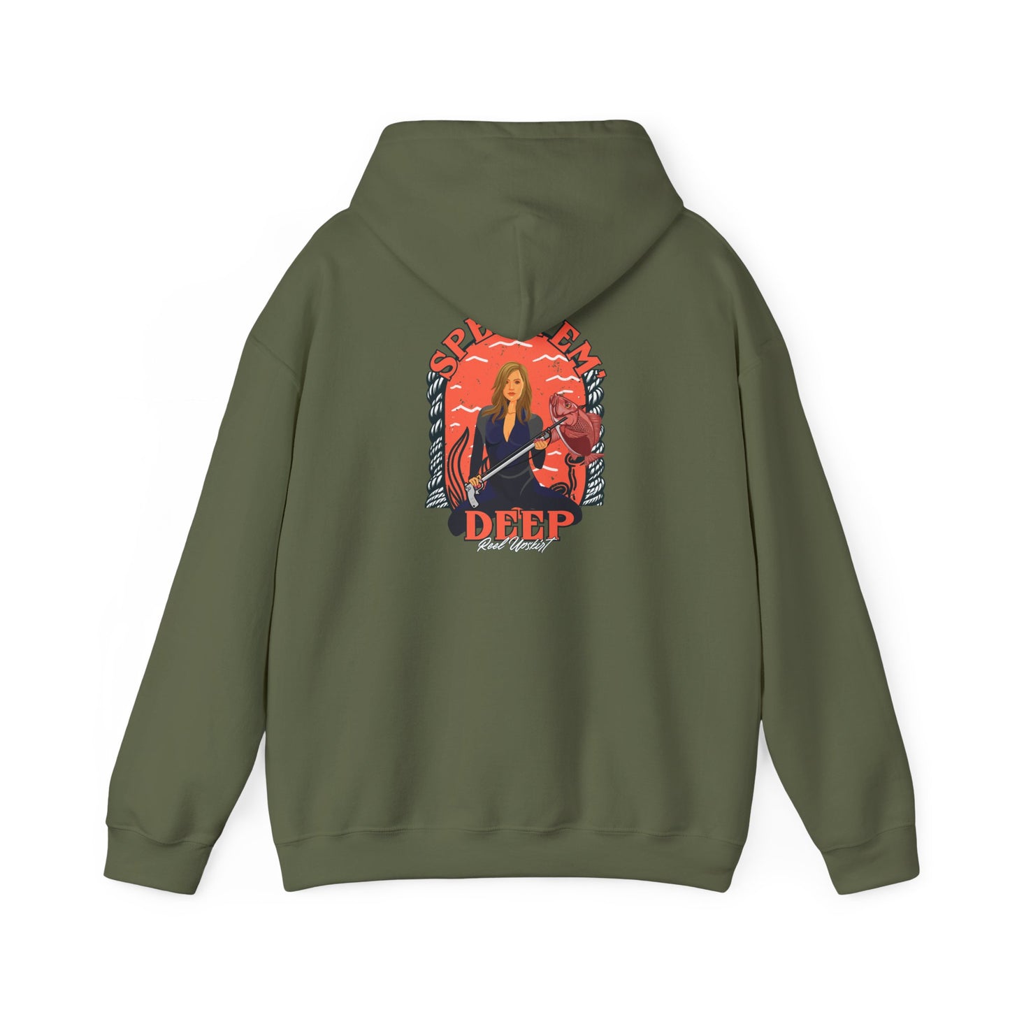 Fishing Hoodie - Spear em’ Deep Hoodie