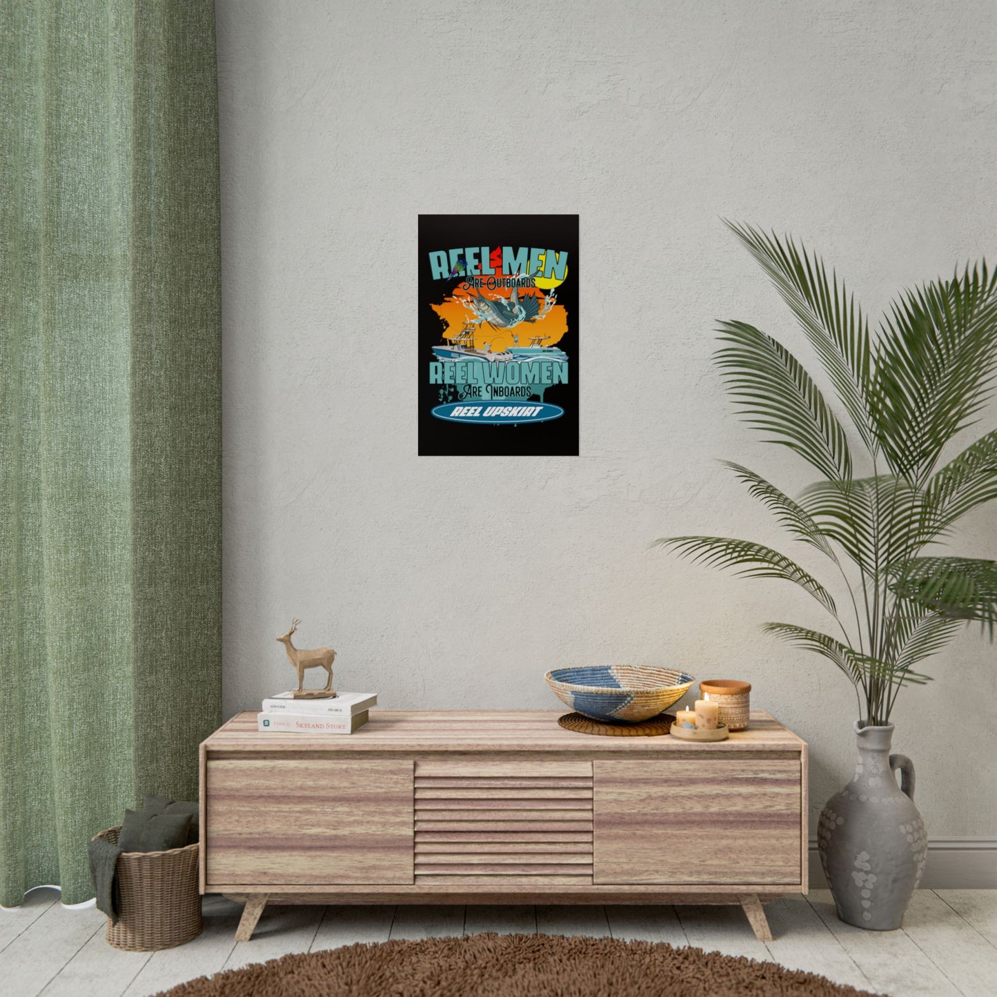 Reel Men/Women Rolled Posters