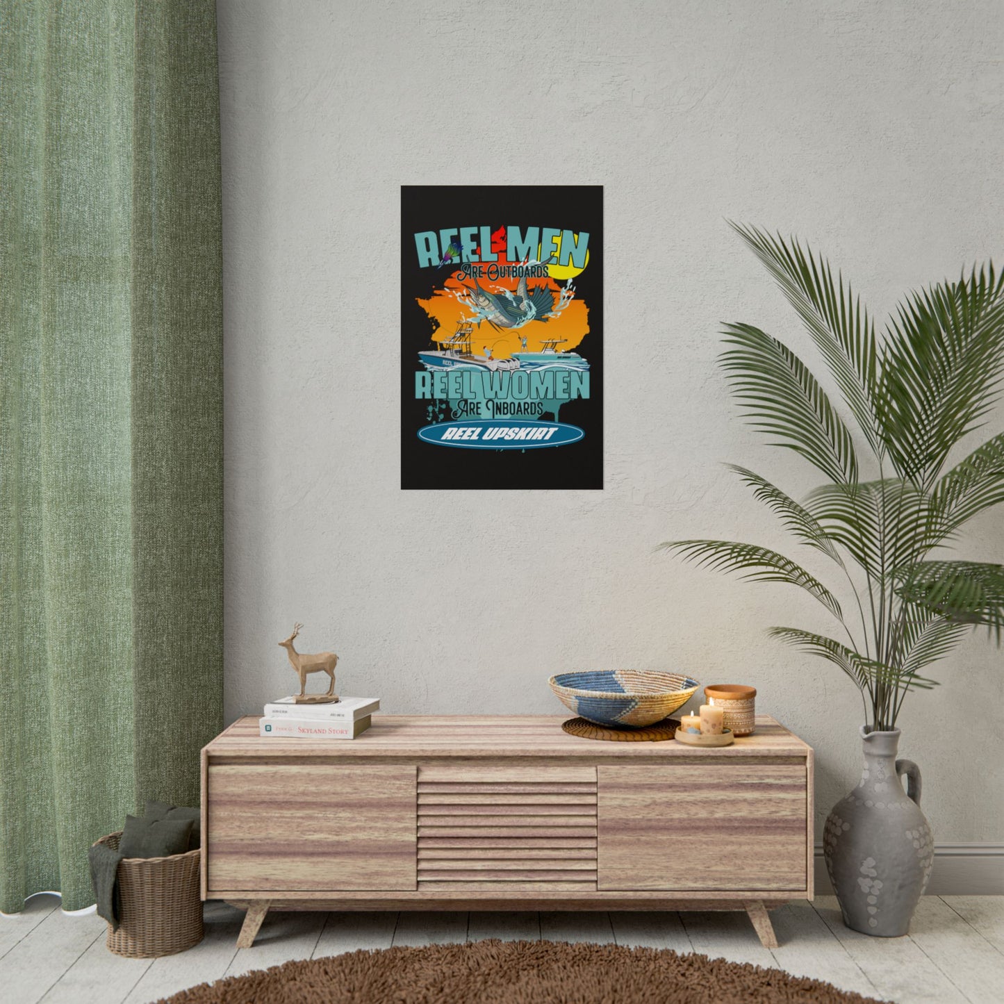 Reel Men/Women Rolled Posters