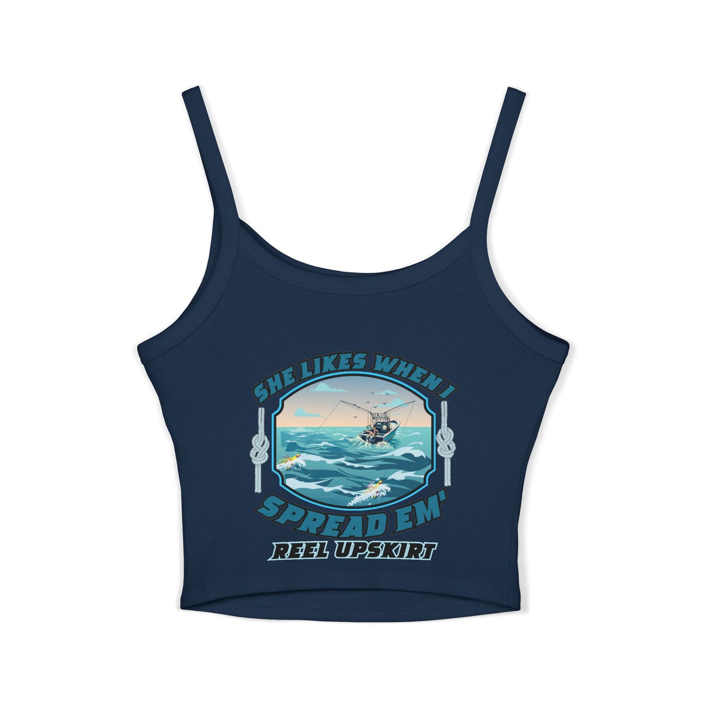 Tank Top - She Like's it When I Spread Em' Design