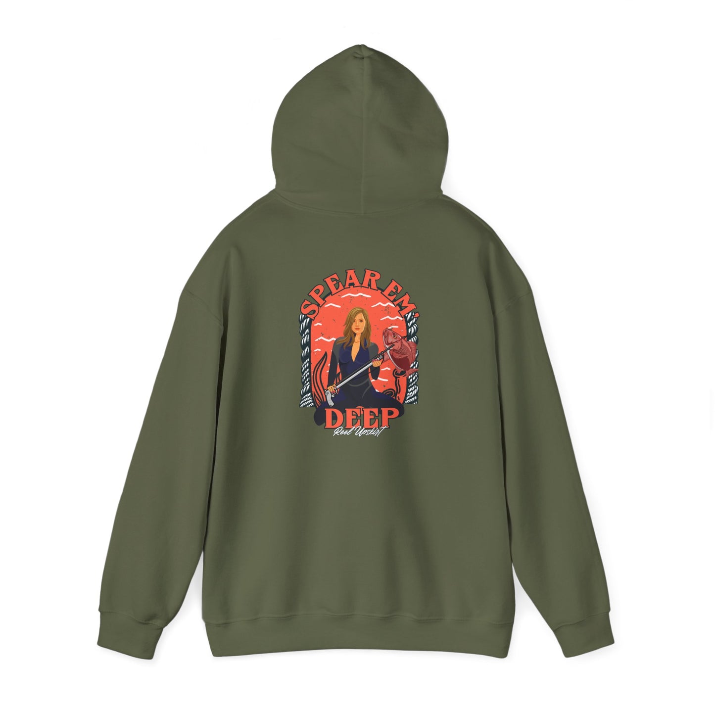 Fishing Hoodie - Spear em’ Deep Hoodie
