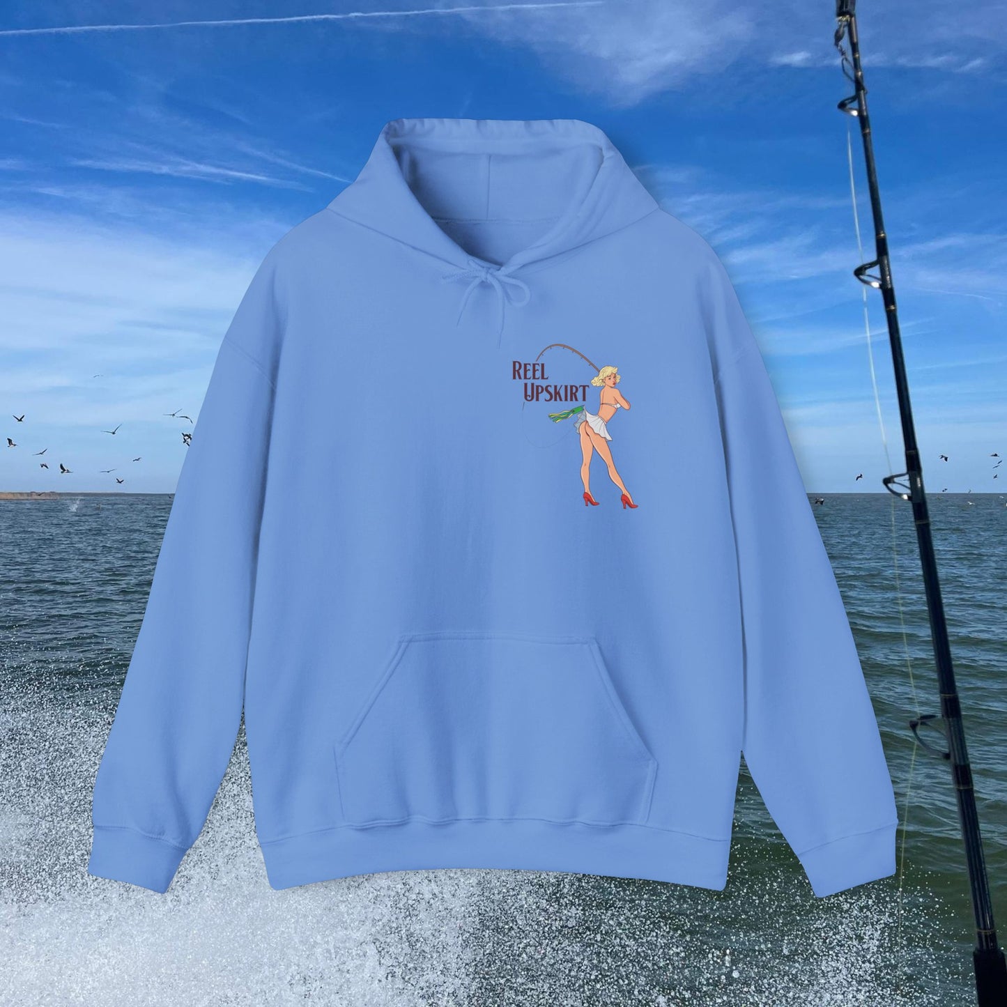 Boating Fishing Hoodie - 'Caught Ya Looking' Unisex Sweatshirt