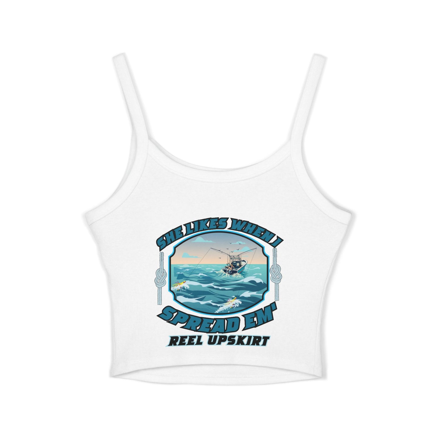 Tank Top - She Like's it When I Spread Em' Design