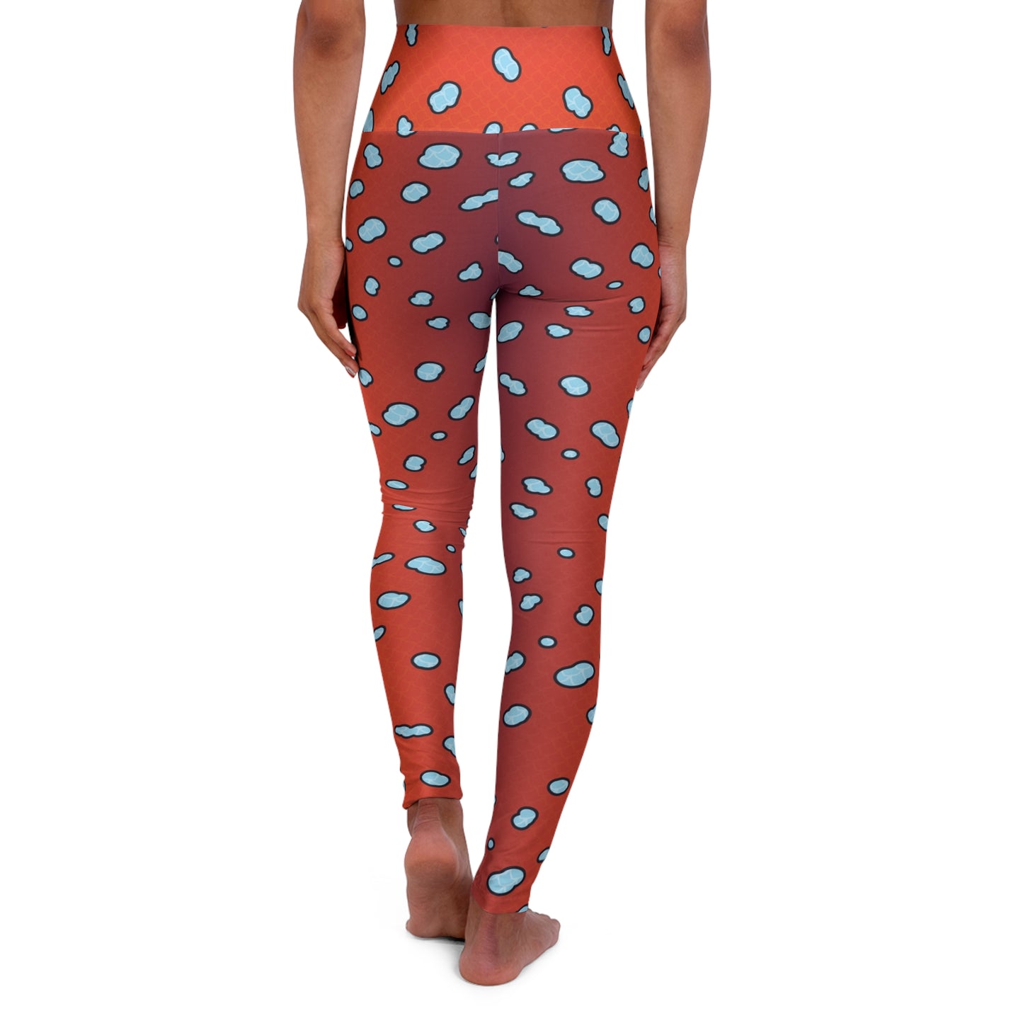 High Waisted Yoga Leggings (AOP)