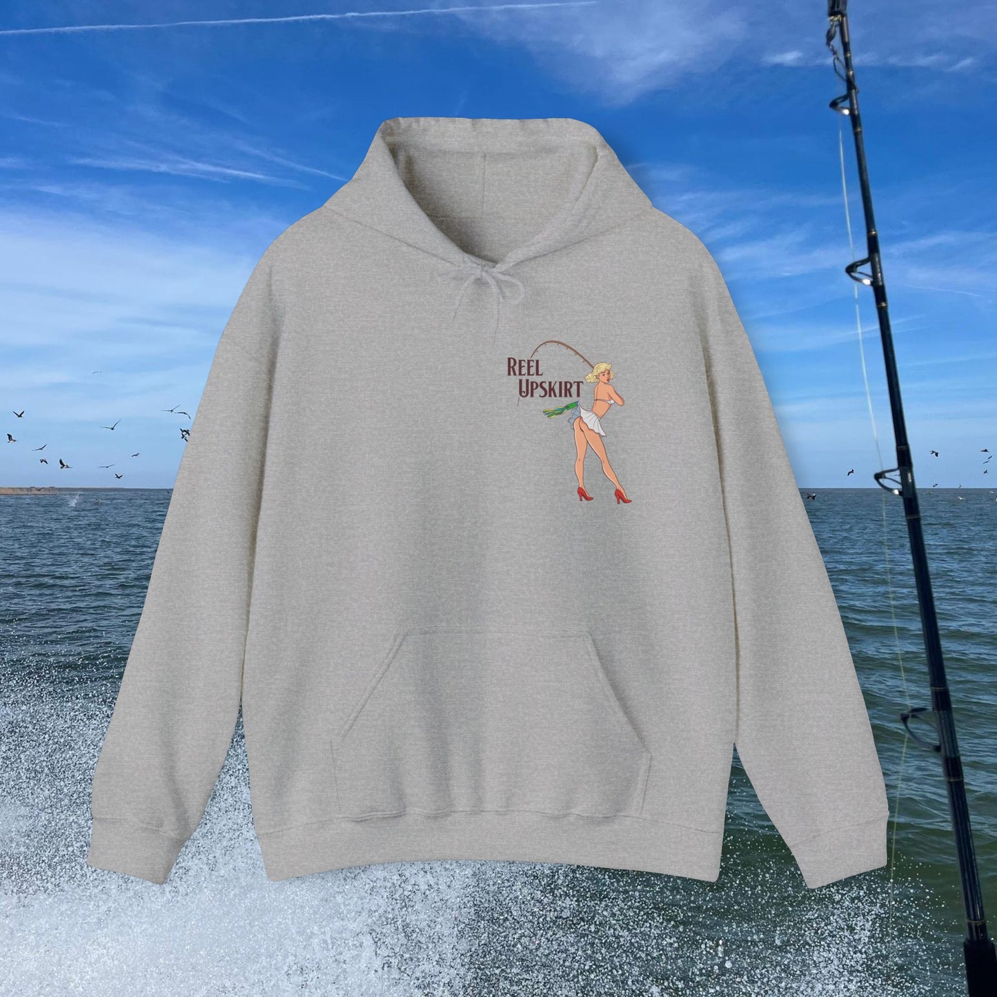Boating Fishing Hoodie - 'Caught Ya Looking' Unisex Sweatshirt