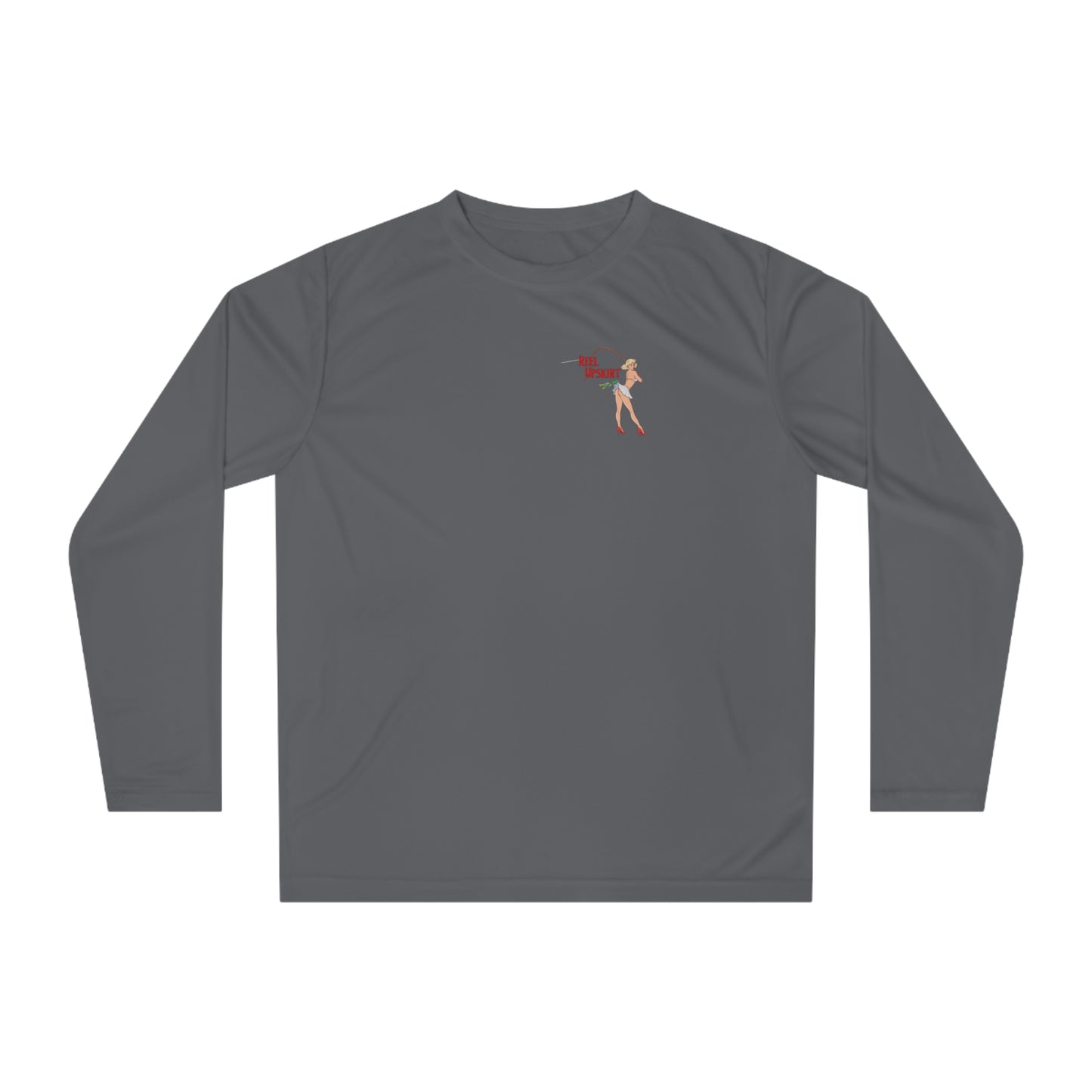 Long Sleeve Performance Shirt Big Lips Bring All the Boys Out UPF-40