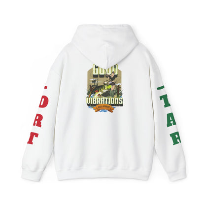 Good Vibrations Fishing Hoodie Port/Star Sleeves