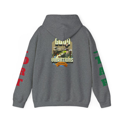 Good Vibrations Fishing Hoodie Port/Star Sleeves