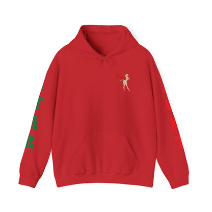 Big Lips Bring The Boys Out Hoodie Port/Star Sleeves