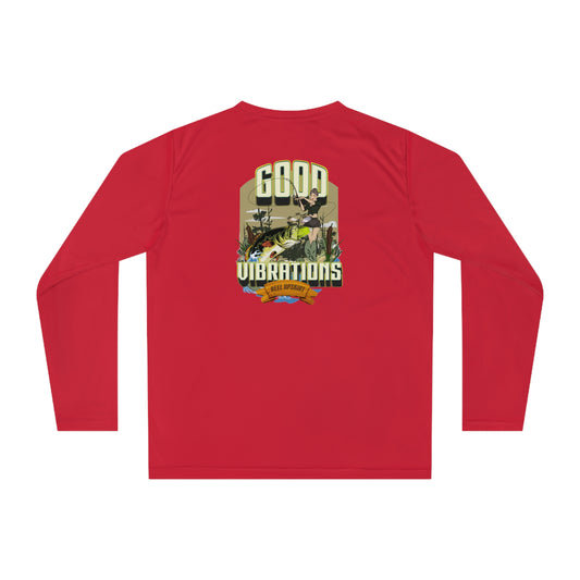 Performance Fishing Shirt - Good Vibrations Bass Fishing UPF-40