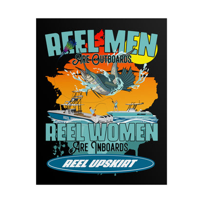 Reel Men/Women Rolled Posters