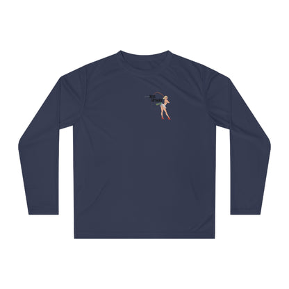Big Rods Catch More Fish, Unisex Performance Long Sleeve Shirt UPF -40