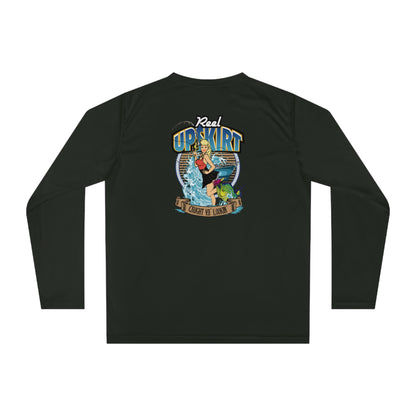 Performance Long Sleeve Shirt Caught Ya Lookin UPF-40 Boating Fishing