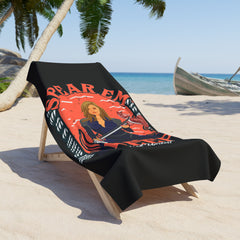 Beach Towel - Spear em Deep Design