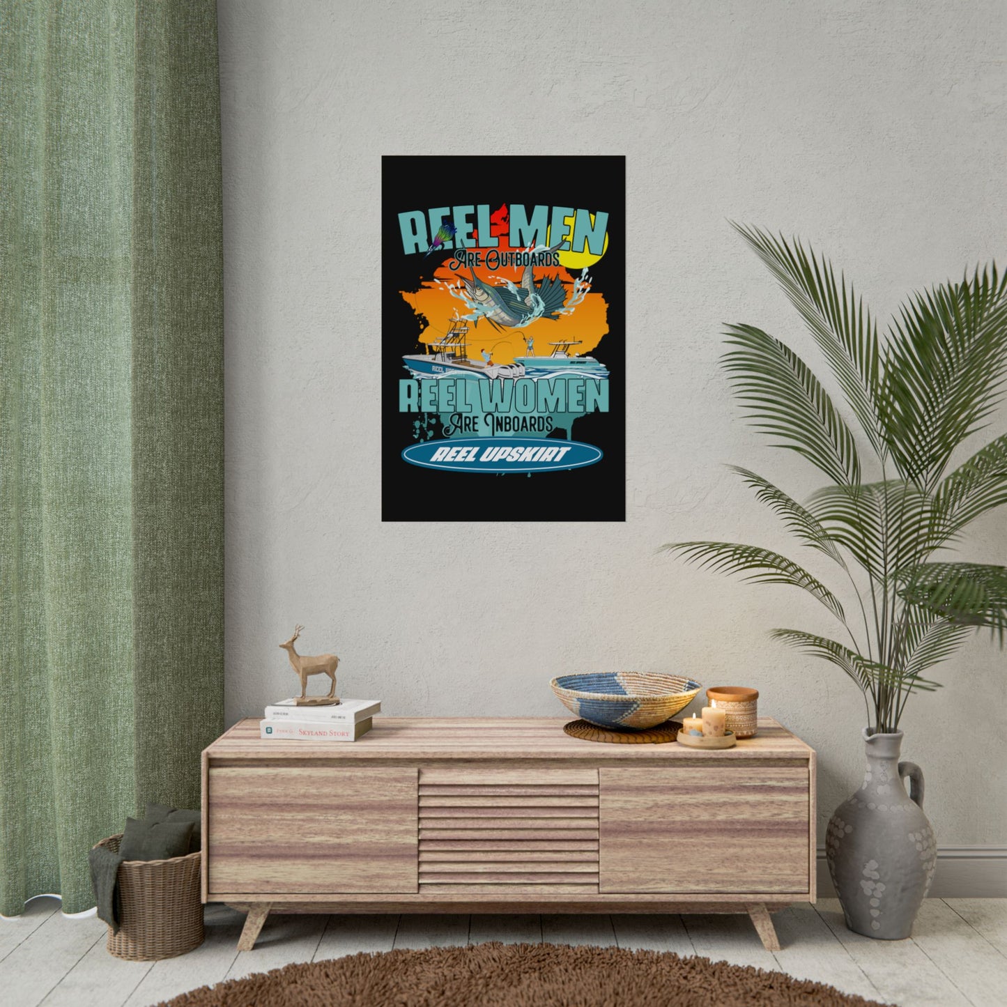 Reel Men/Women Rolled Posters