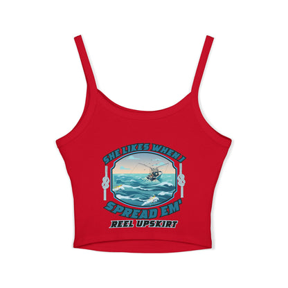 Tank Top - She Like's it When I Spread Em' Design