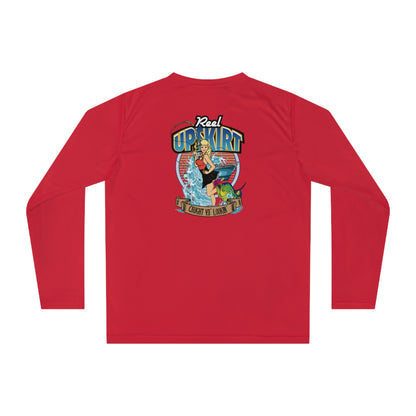 Performance Long Sleeve Shirt Caught Ya Lookin UPF-40 Boating Fishing
